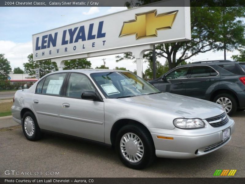 Galaxy Silver Metallic / Gray 2004 Chevrolet Classic