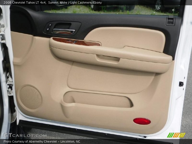 Summit White / Light Cashmere/Ebony 2008 Chevrolet Tahoe LT 4x4