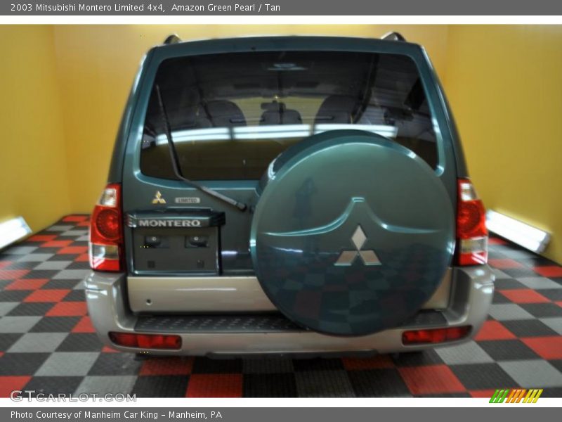 Amazon Green Pearl / Tan 2003 Mitsubishi Montero Limited 4x4