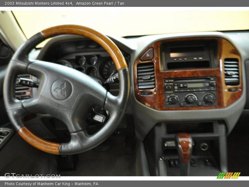 Amazon Green Pearl / Tan 2003 Mitsubishi Montero Limited 4x4