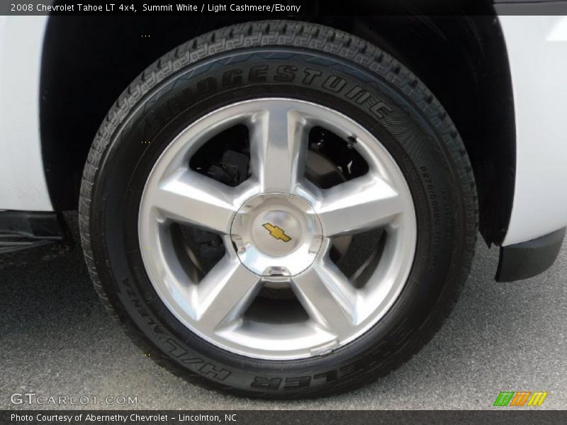 Summit White / Light Cashmere/Ebony 2008 Chevrolet Tahoe LT 4x4