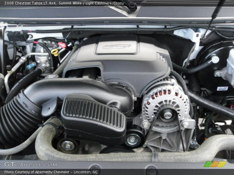 Summit White / Light Cashmere/Ebony 2008 Chevrolet Tahoe LT 4x4