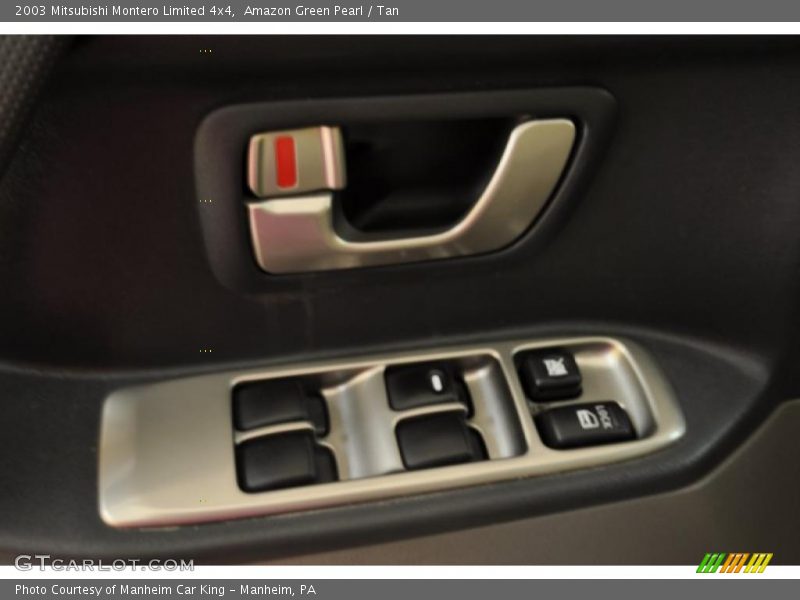 Amazon Green Pearl / Tan 2003 Mitsubishi Montero Limited 4x4
