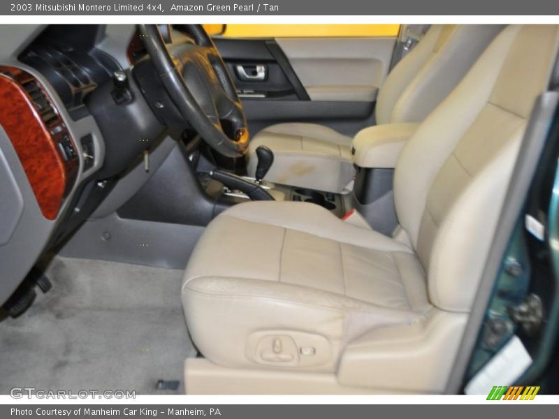 Amazon Green Pearl / Tan 2003 Mitsubishi Montero Limited 4x4