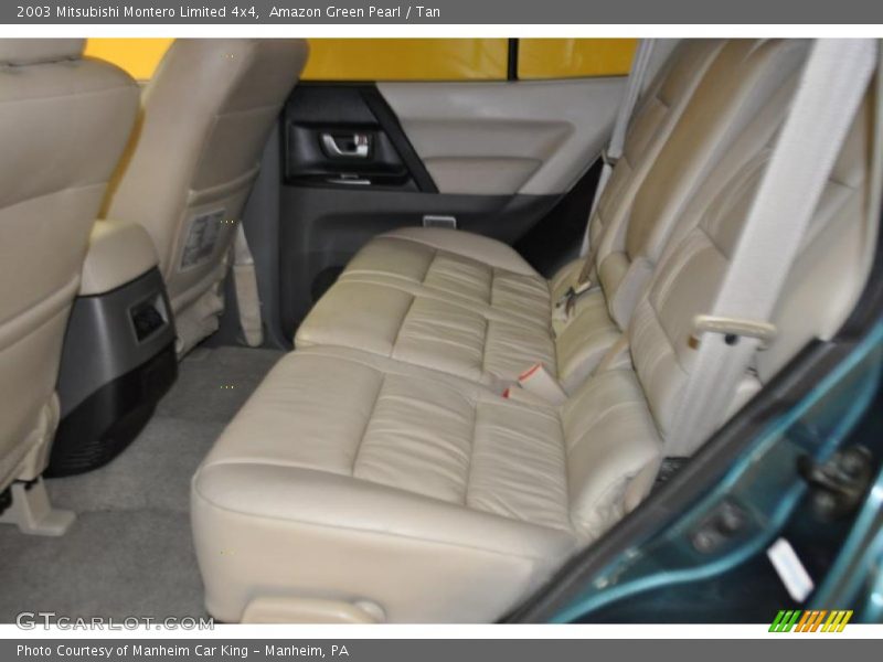 Amazon Green Pearl / Tan 2003 Mitsubishi Montero Limited 4x4