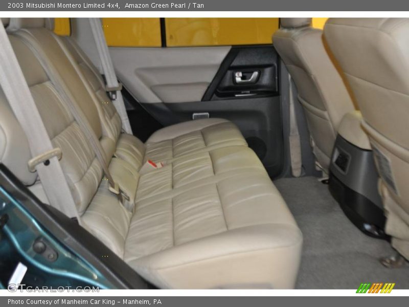 Amazon Green Pearl / Tan 2003 Mitsubishi Montero Limited 4x4