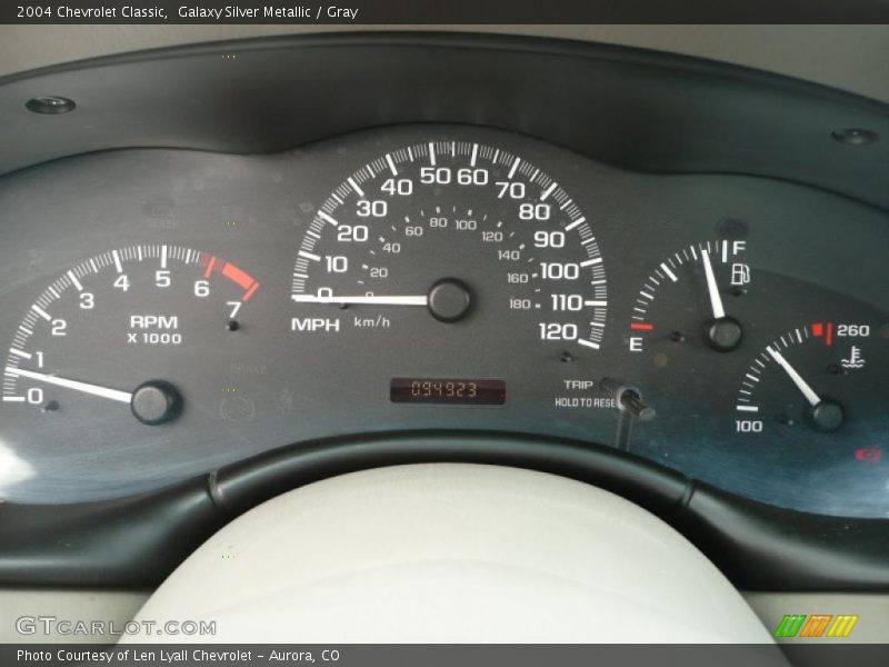 Galaxy Silver Metallic / Gray 2004 Chevrolet Classic