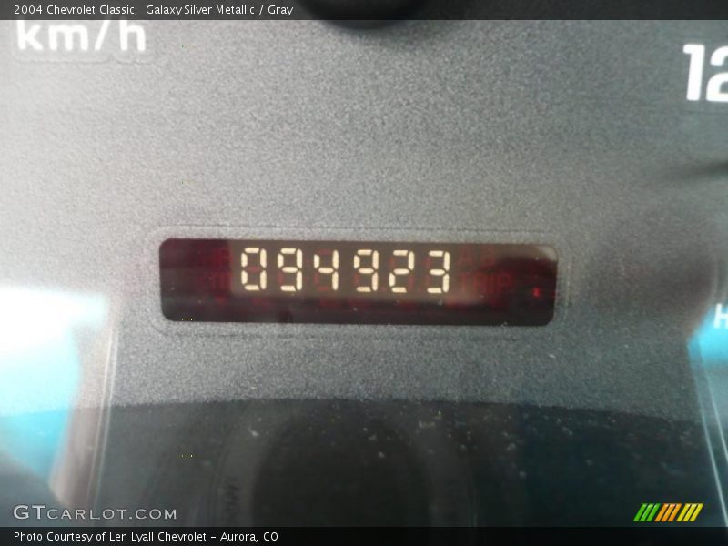 Galaxy Silver Metallic / Gray 2004 Chevrolet Classic