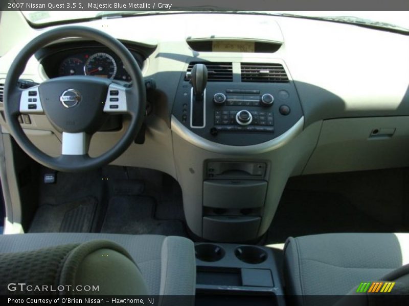 Majestic Blue Metallic / Gray 2007 Nissan Quest 3.5 S