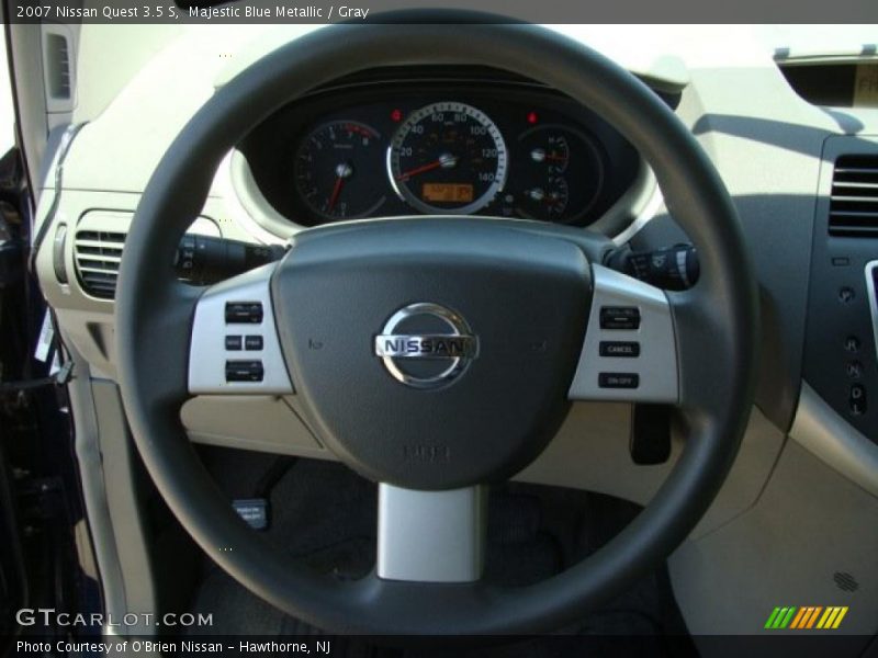 Majestic Blue Metallic / Gray 2007 Nissan Quest 3.5 S