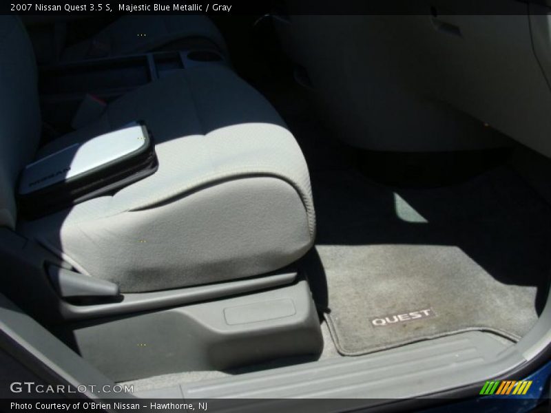 Majestic Blue Metallic / Gray 2007 Nissan Quest 3.5 S