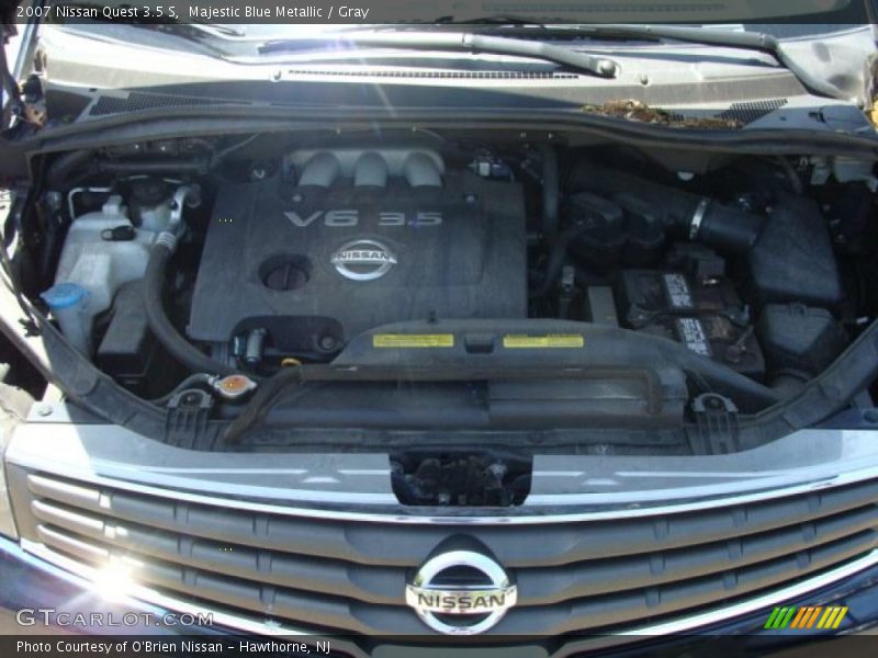 Majestic Blue Metallic / Gray 2007 Nissan Quest 3.5 S