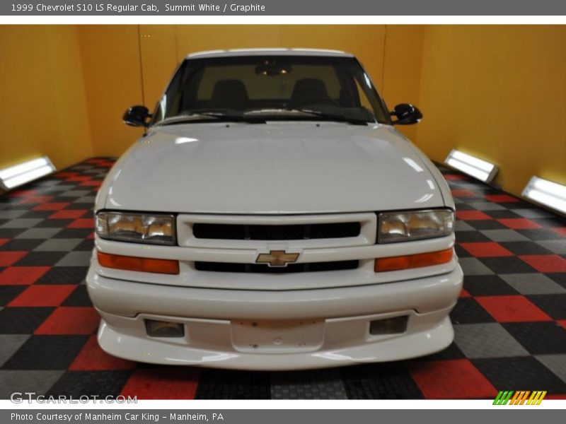 Summit White / Graphite 1999 Chevrolet S10 LS Regular Cab