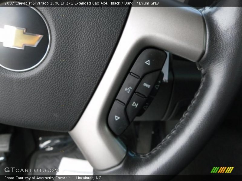 Black / Dark Titanium Gray 2007 Chevrolet Silverado 1500 LT Z71 Extended Cab 4x4