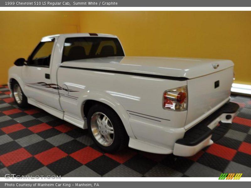 Summit White / Graphite 1999 Chevrolet S10 LS Regular Cab