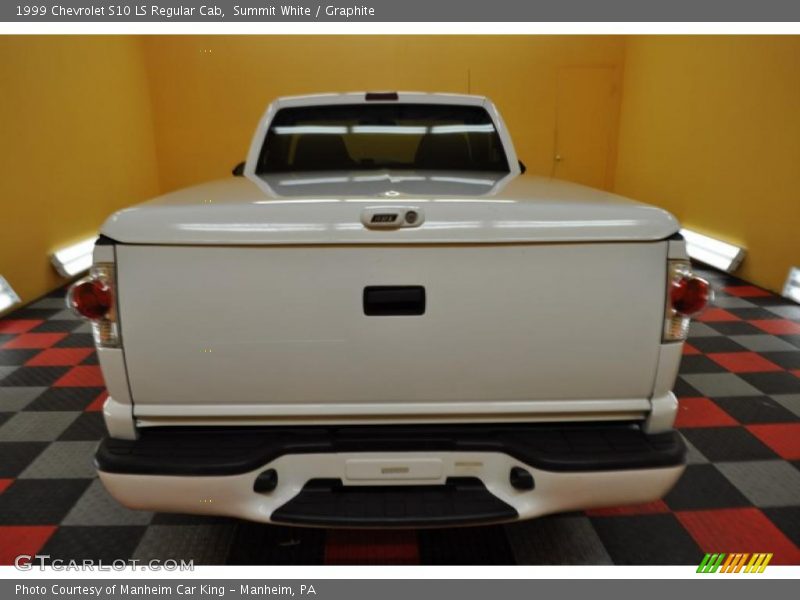 Summit White / Graphite 1999 Chevrolet S10 LS Regular Cab