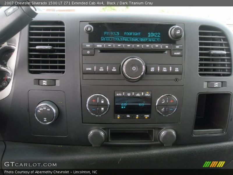 Black / Dark Titanium Gray 2007 Chevrolet Silverado 1500 LT Z71 Extended Cab 4x4