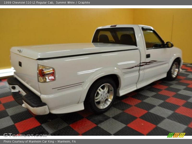 Summit White / Graphite 1999 Chevrolet S10 LS Regular Cab