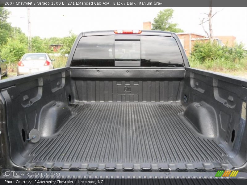 Black / Dark Titanium Gray 2007 Chevrolet Silverado 1500 LT Z71 Extended Cab 4x4