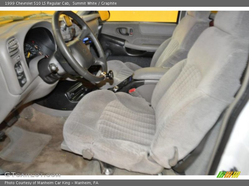 Summit White / Graphite 1999 Chevrolet S10 LS Regular Cab