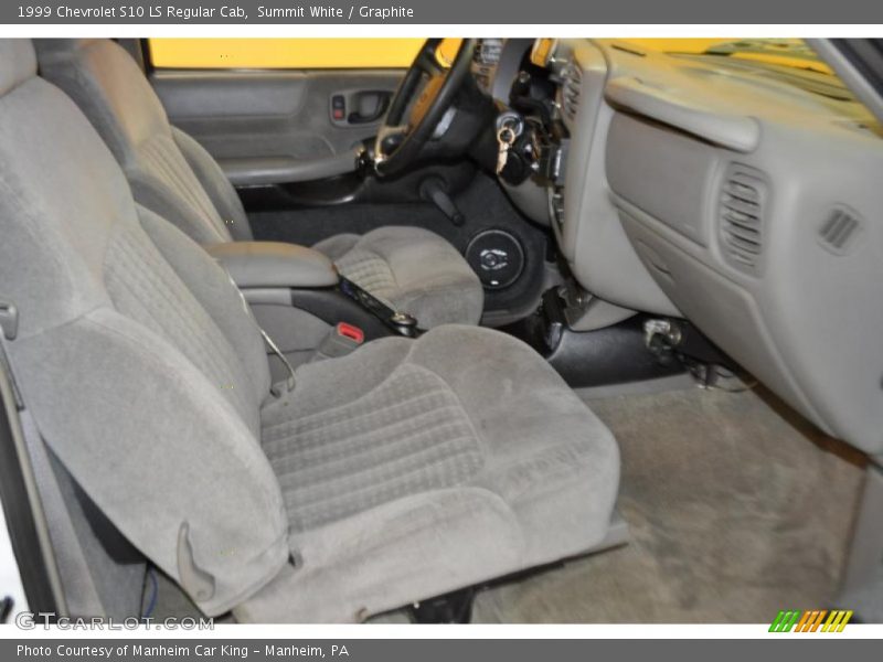 Summit White / Graphite 1999 Chevrolet S10 LS Regular Cab