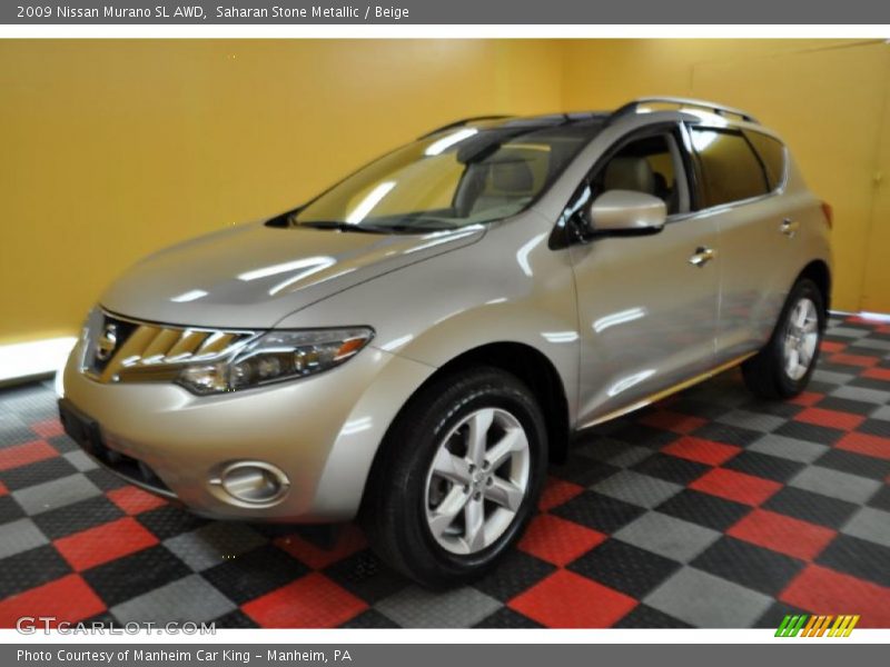 Saharan Stone Metallic / Beige 2009 Nissan Murano SL AWD