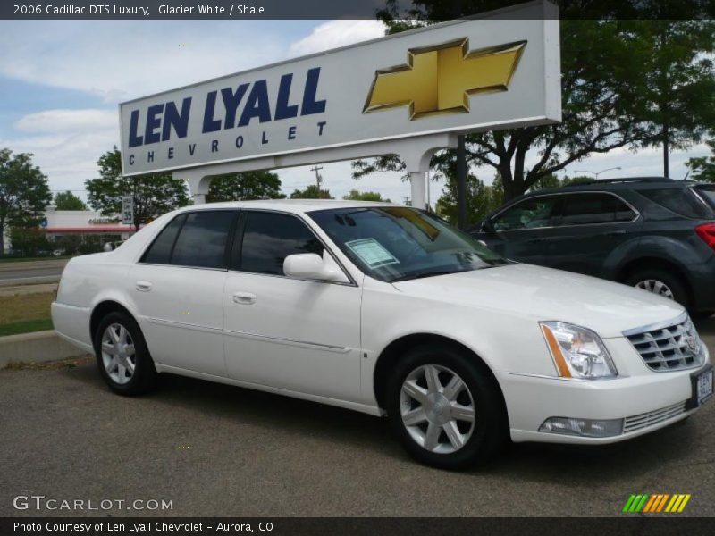 Glacier White / Shale 2006 Cadillac DTS Luxury