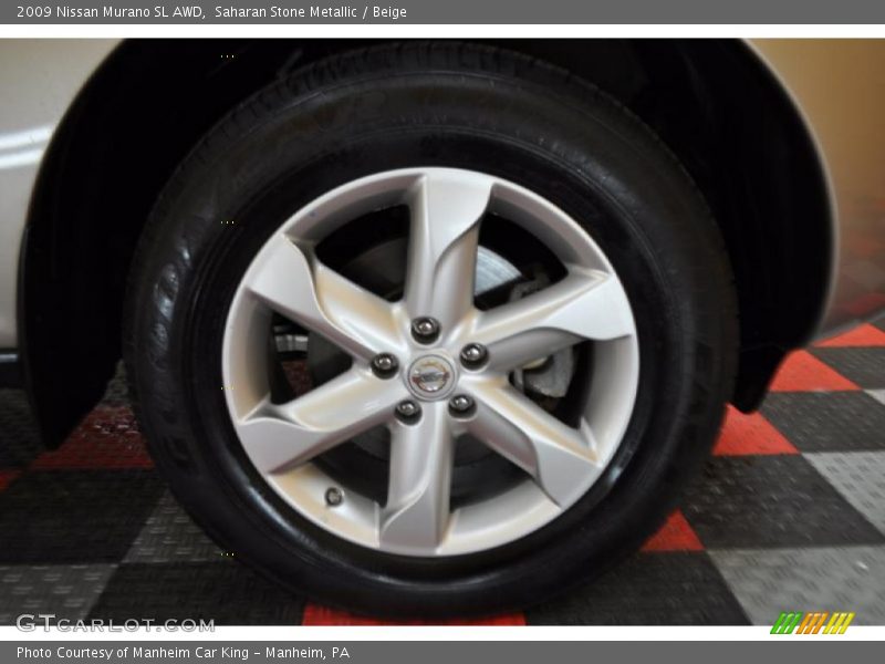 Saharan Stone Metallic / Beige 2009 Nissan Murano SL AWD