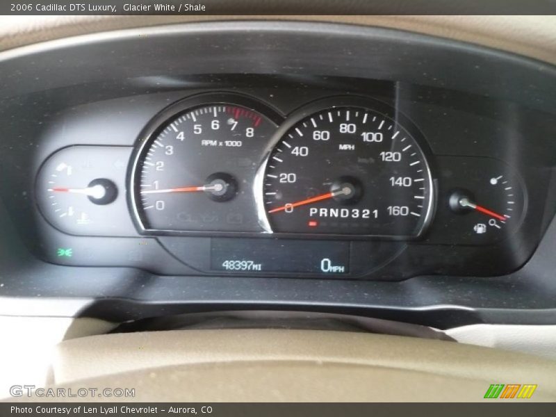 Glacier White / Shale 2006 Cadillac DTS Luxury