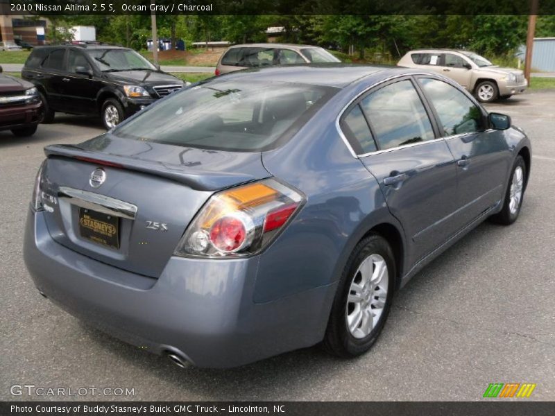 Ocean Gray / Charcoal 2010 Nissan Altima 2.5 S