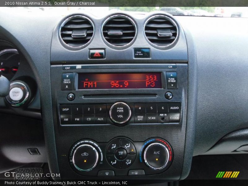Ocean Gray / Charcoal 2010 Nissan Altima 2.5 S