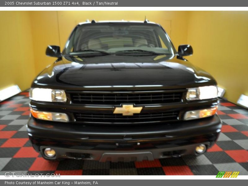 Black / Tan/Neutral 2005 Chevrolet Suburban 1500 Z71 4x4
