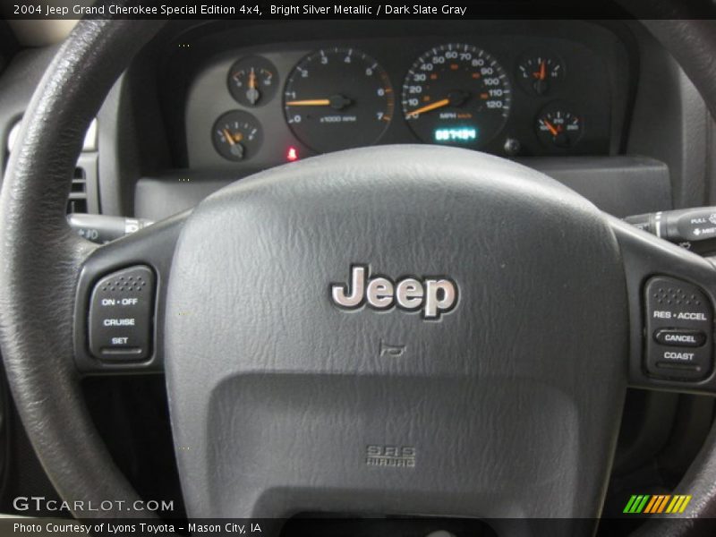 Bright Silver Metallic / Dark Slate Gray 2004 Jeep Grand Cherokee Special Edition 4x4