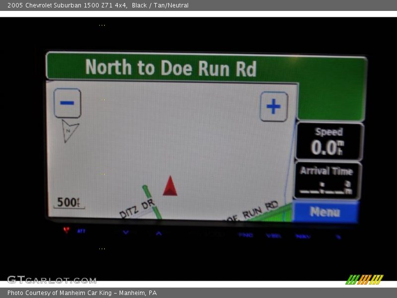 Black / Tan/Neutral 2005 Chevrolet Suburban 1500 Z71 4x4