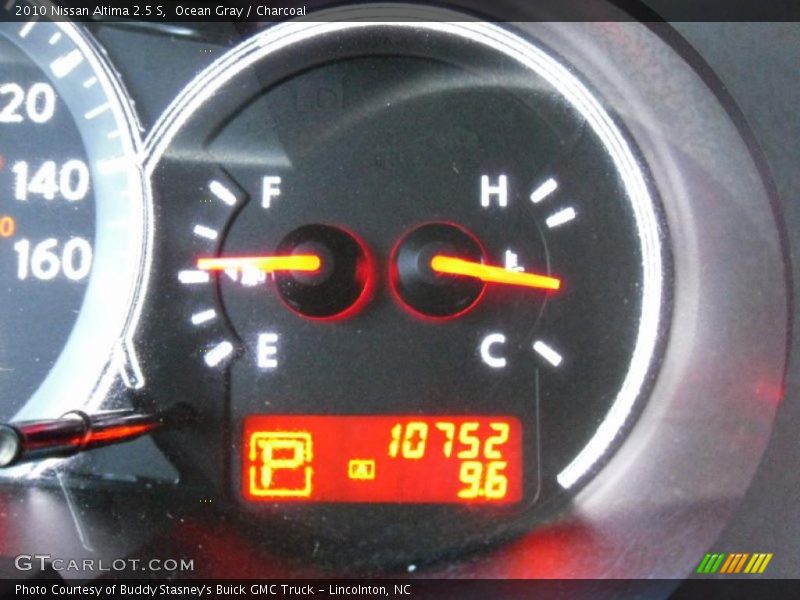 Ocean Gray / Charcoal 2010 Nissan Altima 2.5 S