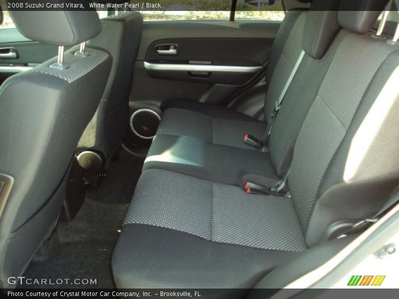 White Water Pearl / Black 2008 Suzuki Grand Vitara