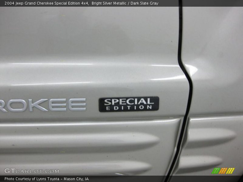 Bright Silver Metallic / Dark Slate Gray 2004 Jeep Grand Cherokee Special Edition 4x4