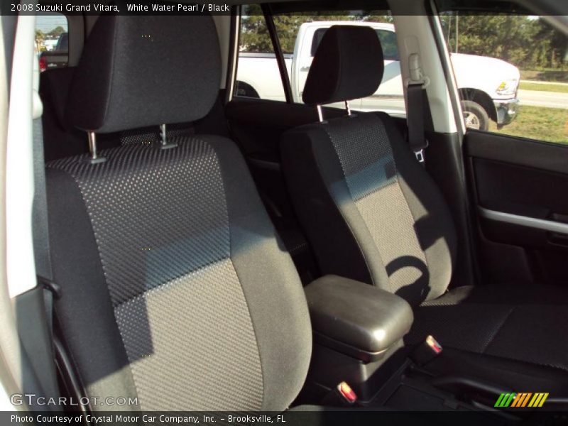 White Water Pearl / Black 2008 Suzuki Grand Vitara