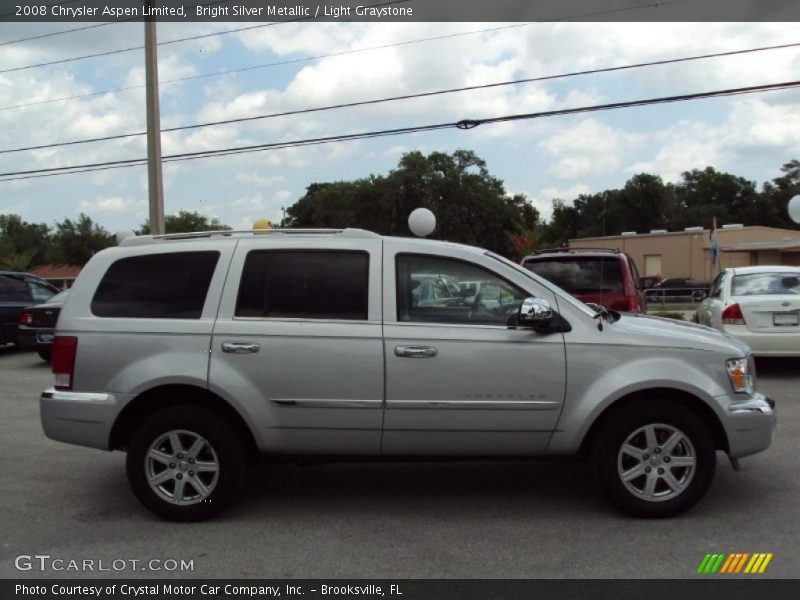 Bright Silver Metallic / Light Graystone 2008 Chrysler Aspen Limited