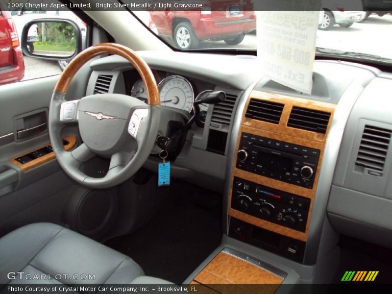 Bright Silver Metallic / Light Graystone 2008 Chrysler Aspen Limited