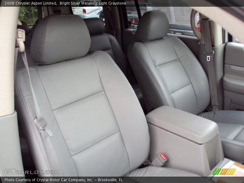 Bright Silver Metallic / Light Graystone 2008 Chrysler Aspen Limited