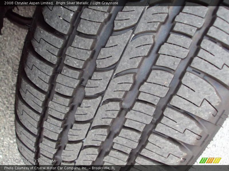 Bright Silver Metallic / Light Graystone 2008 Chrysler Aspen Limited