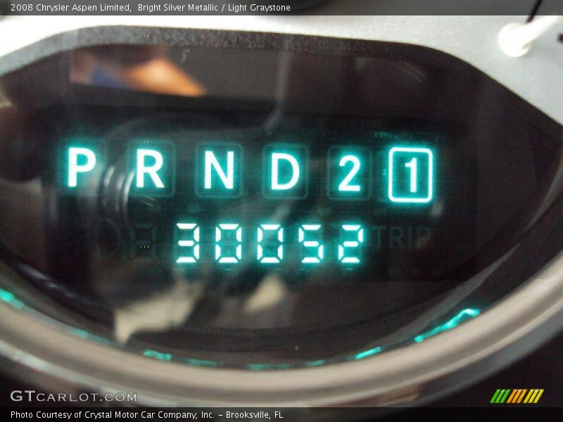 Bright Silver Metallic / Light Graystone 2008 Chrysler Aspen Limited