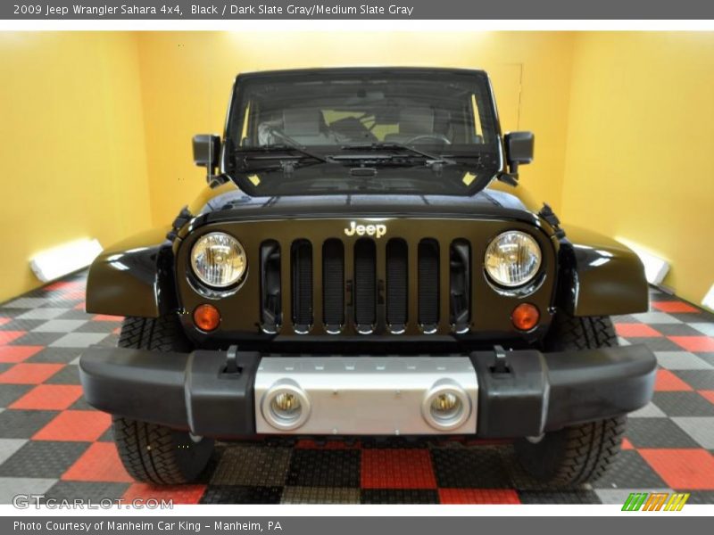 Black / Dark Slate Gray/Medium Slate Gray 2009 Jeep Wrangler Sahara 4x4