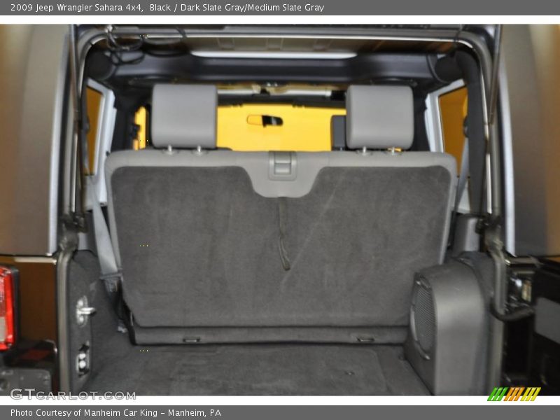 Black / Dark Slate Gray/Medium Slate Gray 2009 Jeep Wrangler Sahara 4x4