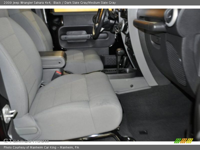 Black / Dark Slate Gray/Medium Slate Gray 2009 Jeep Wrangler Sahara 4x4