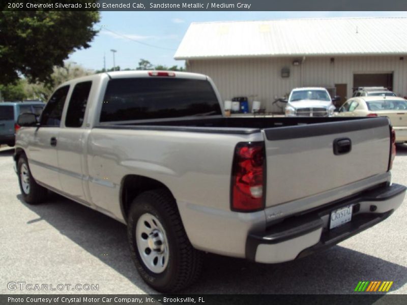 Sandstone Metallic / Medium Gray 2005 Chevrolet Silverado 1500 Extended Cab