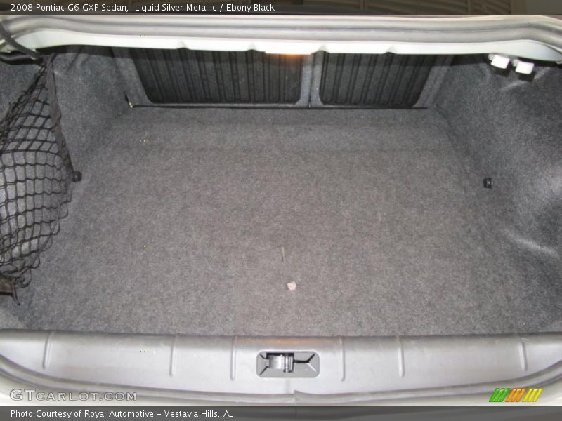 Liquid Silver Metallic / Ebony Black 2008 Pontiac G6 GXP Sedan