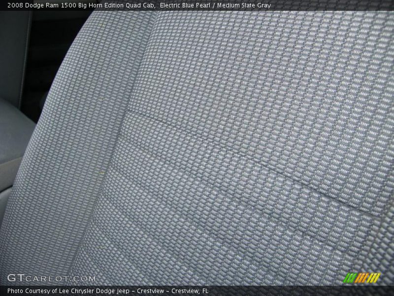 Electric Blue Pearl / Medium Slate Gray 2008 Dodge Ram 1500 Big Horn Edition Quad Cab