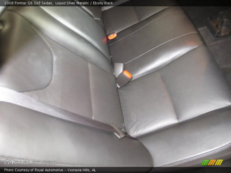 Liquid Silver Metallic / Ebony Black 2008 Pontiac G6 GXP Sedan